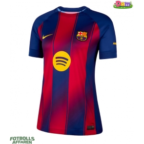 Barcelona Hemmatröja Kvinnor 2025-26 Kortärmad